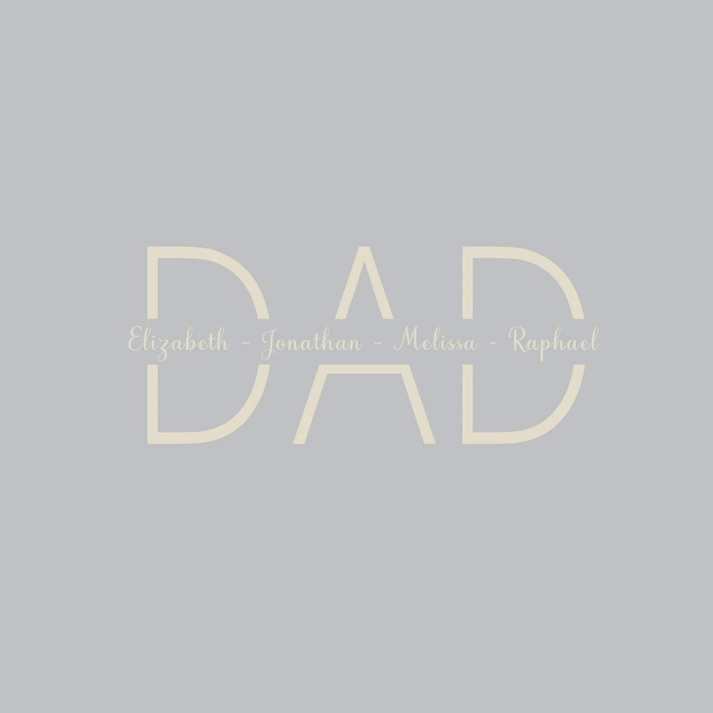 Thoughtful Dad Gift with Monogram Design