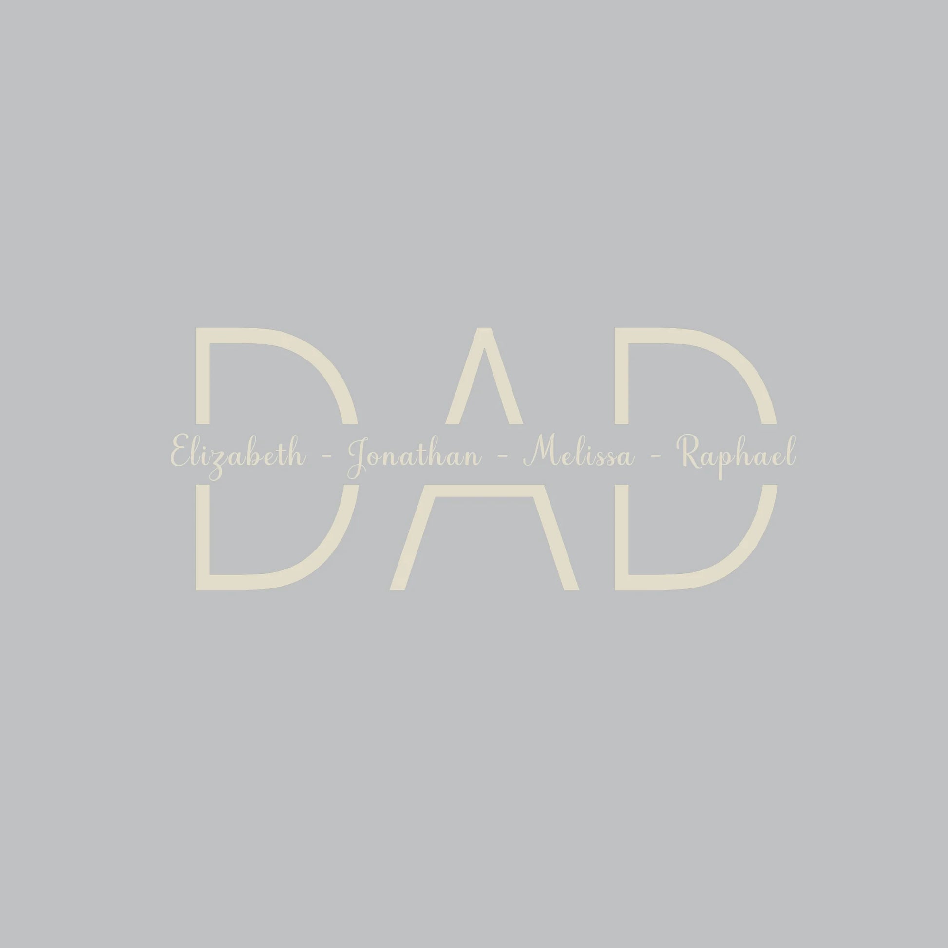Thoughtful Dad Gift with Monogram Design