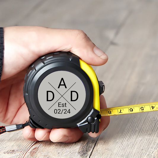 Personalised dad tape measure