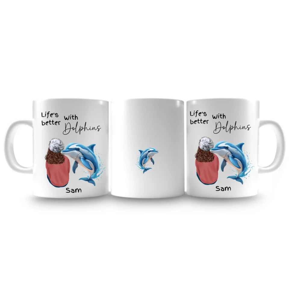 Personalised dolphin Christmas gift