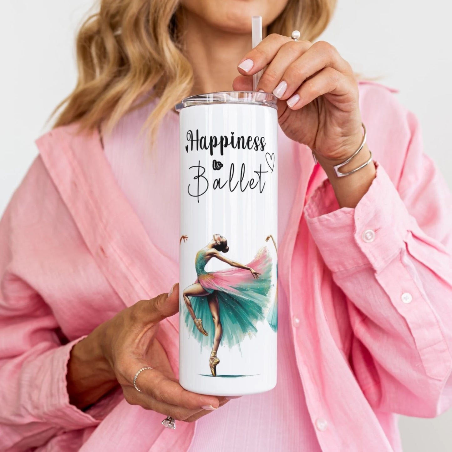 Custom ballet cup for dancers and teachers – ballet gift