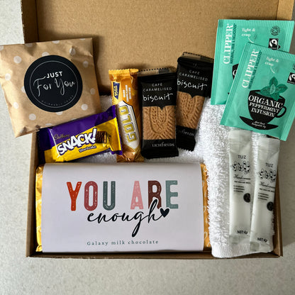 Encouragement chocolate gift set UK reminding them they are enough