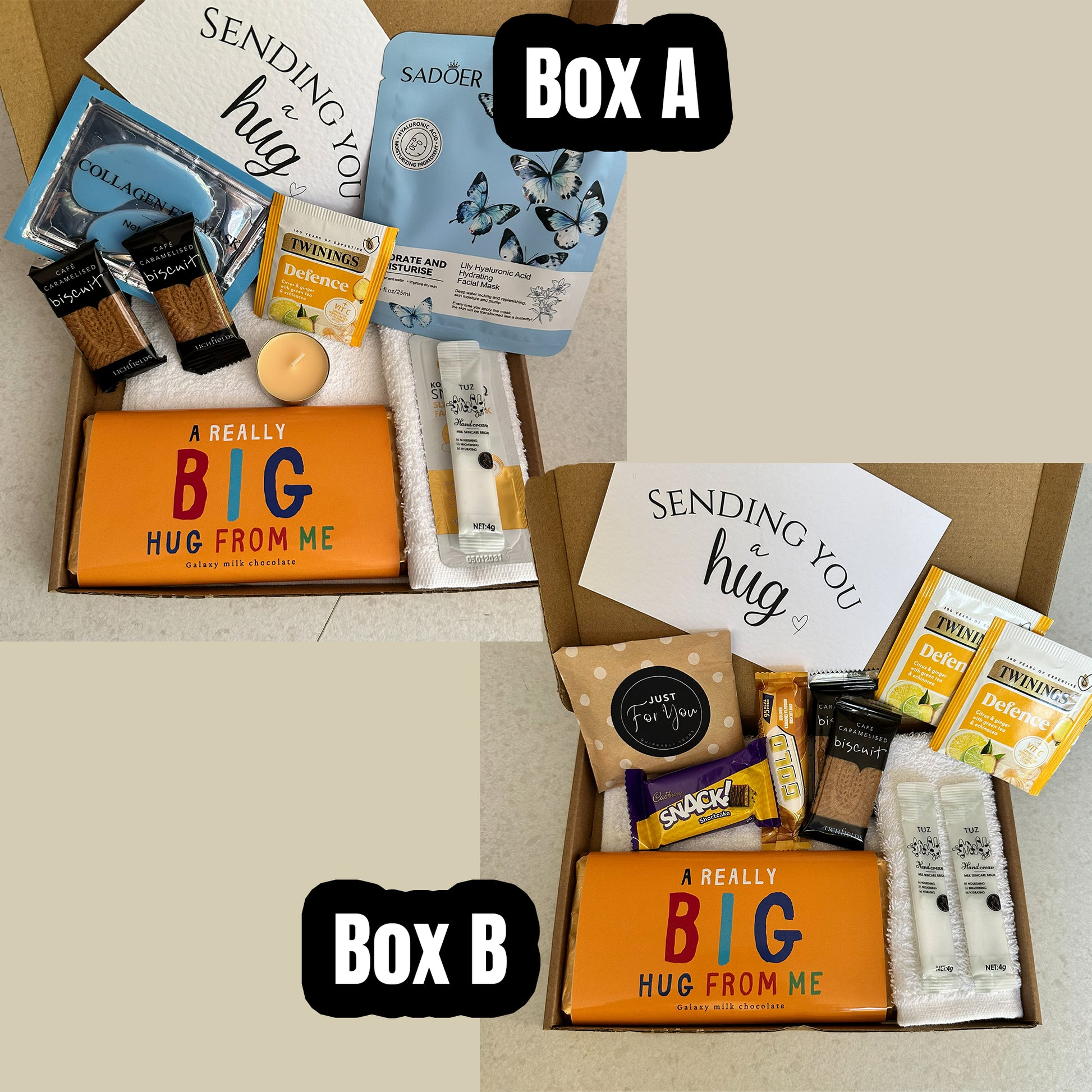 Family hug gift box UK for nana, grandma or loved ones