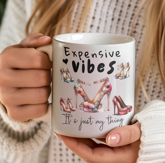 Designer shoe mug