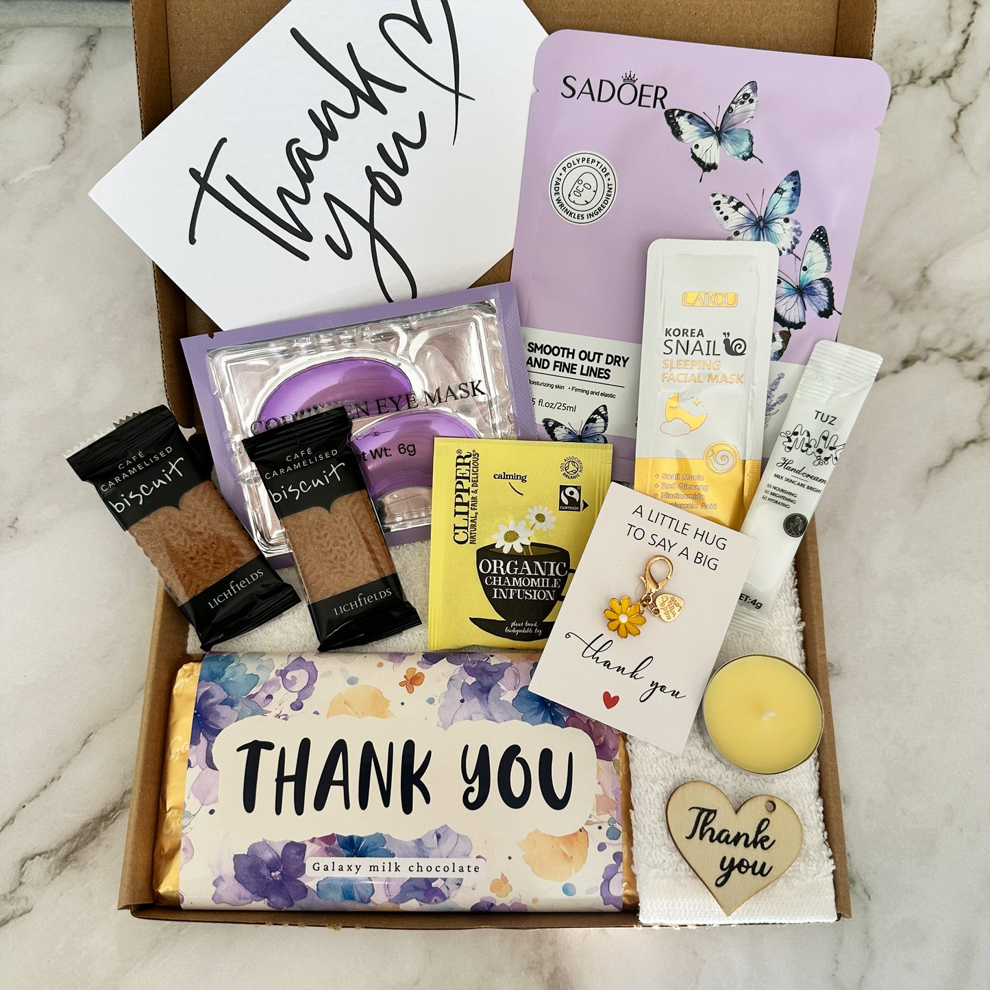 Personalised thank you gift for friend