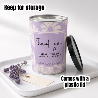 Grow your own flower gift with keepsake tin