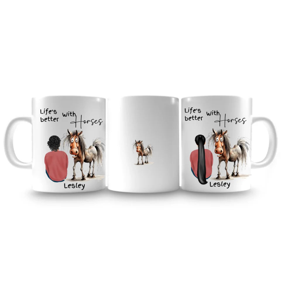 Customisable Horse Lover Mug
