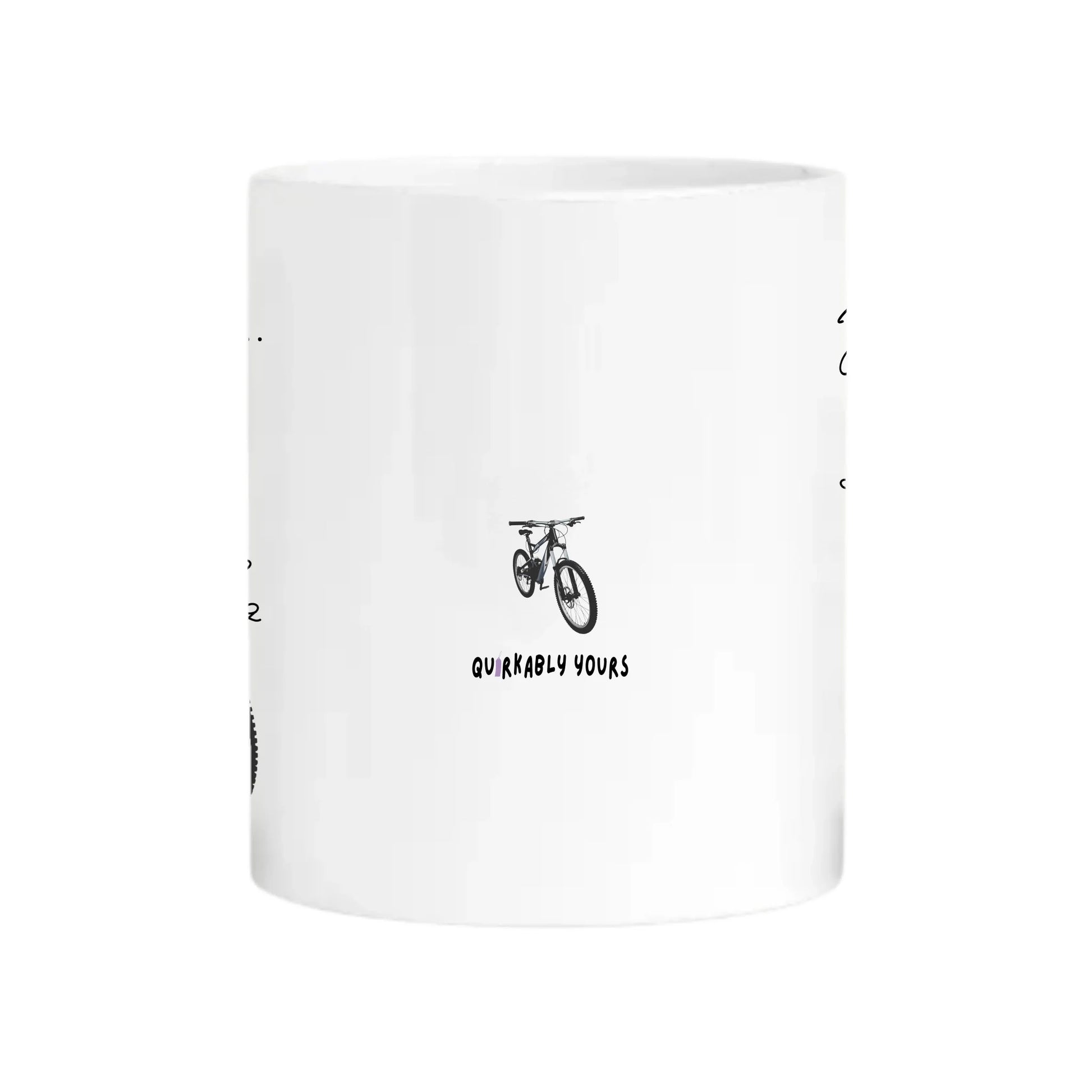 quirky mug for cycling fan