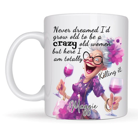 Mug for wine lovers and sass queens