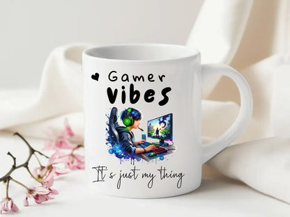 Geeky gamer mug gift