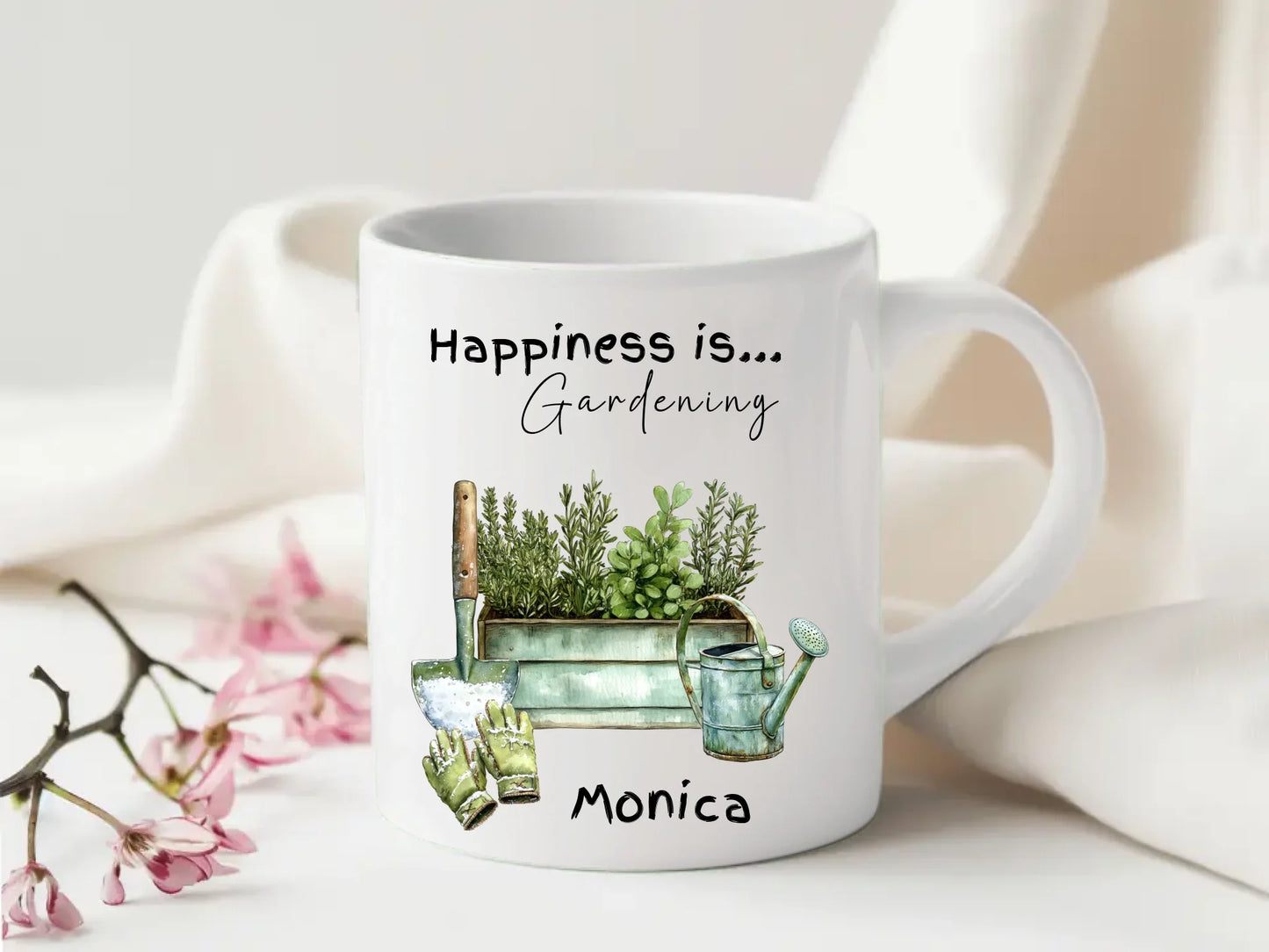 Gift for gardeners – personalised tea mug