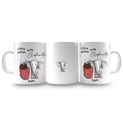 elephant mug