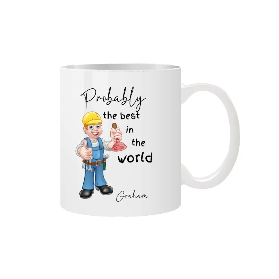 Probably the best plumber mug gift