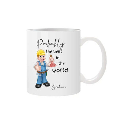 Probably the best plumber mug gift