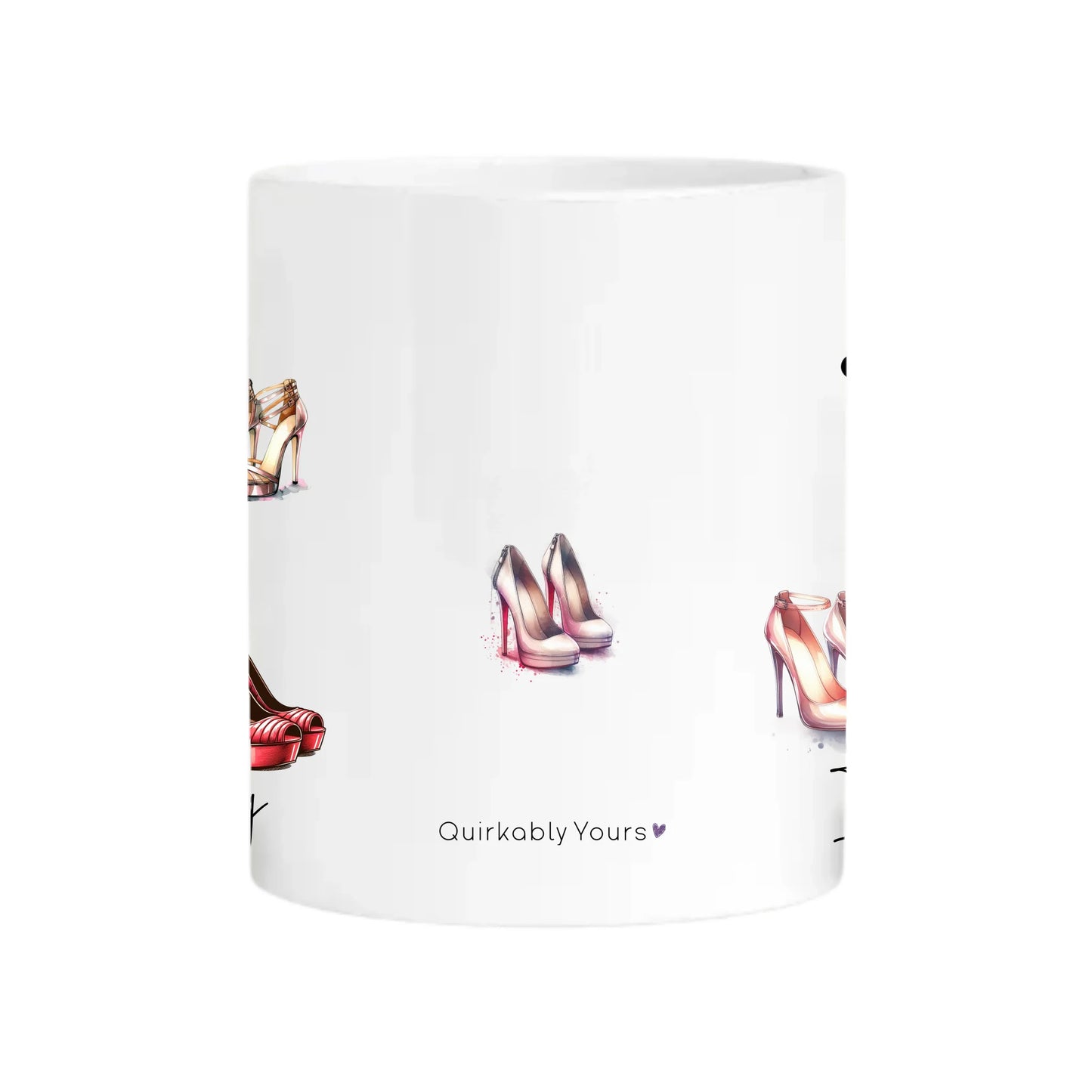 Personalised fashion gift mug for stylish women