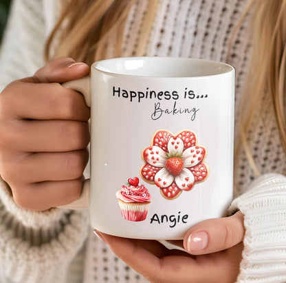 personalised baking mug