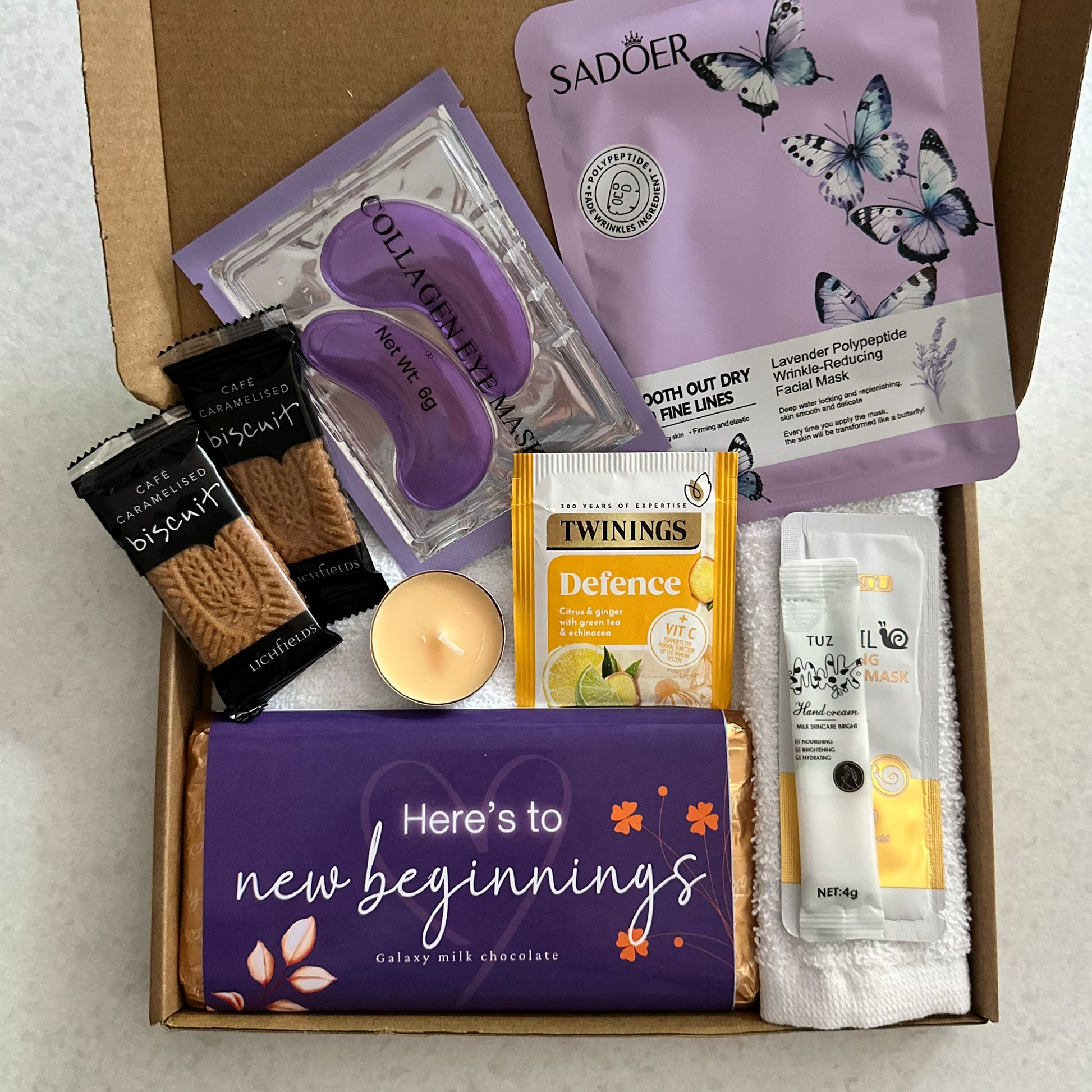 Fresh start care package gift set for new job or life changes