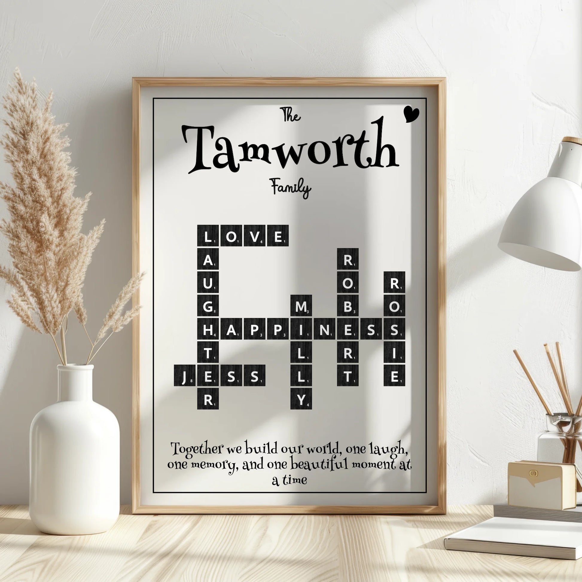 family gift with names