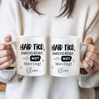 Funny snack lover gift mug for birthdays or Christmas