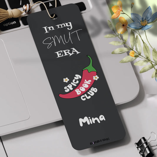 Cheeky smut era bookmark with custom name