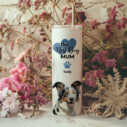 Personal dog cup gift with chosen quote and breed