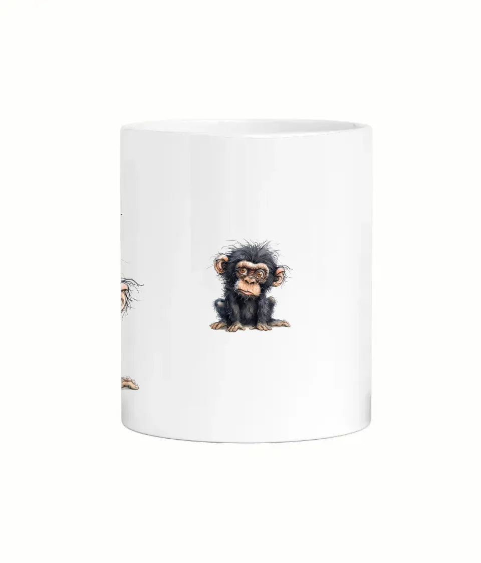 Personalised chimp gift mug