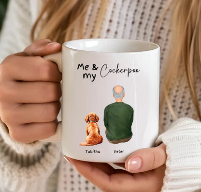 Me and My Cockerpoo custom mug