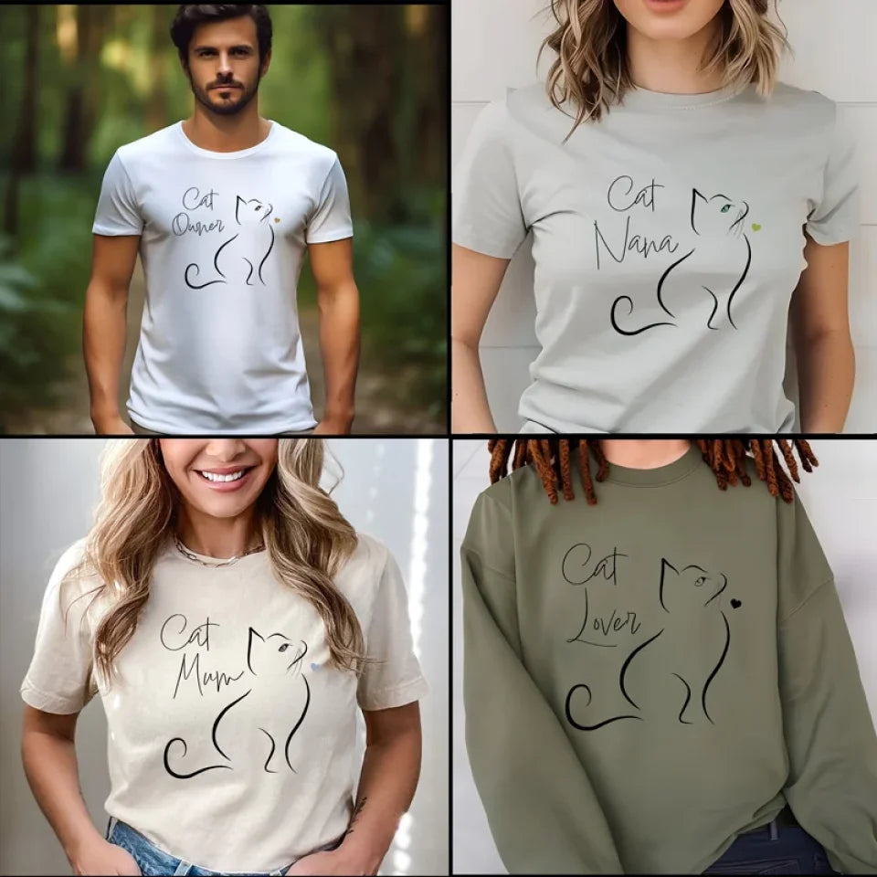 cute cat lover jumper collection