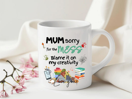 Quirky mug for mum