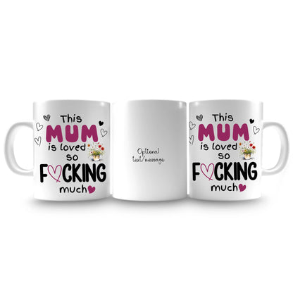 Bold personalised mug for mum