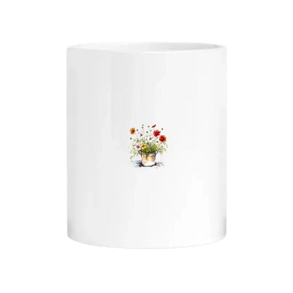 Bestie mug with floral design