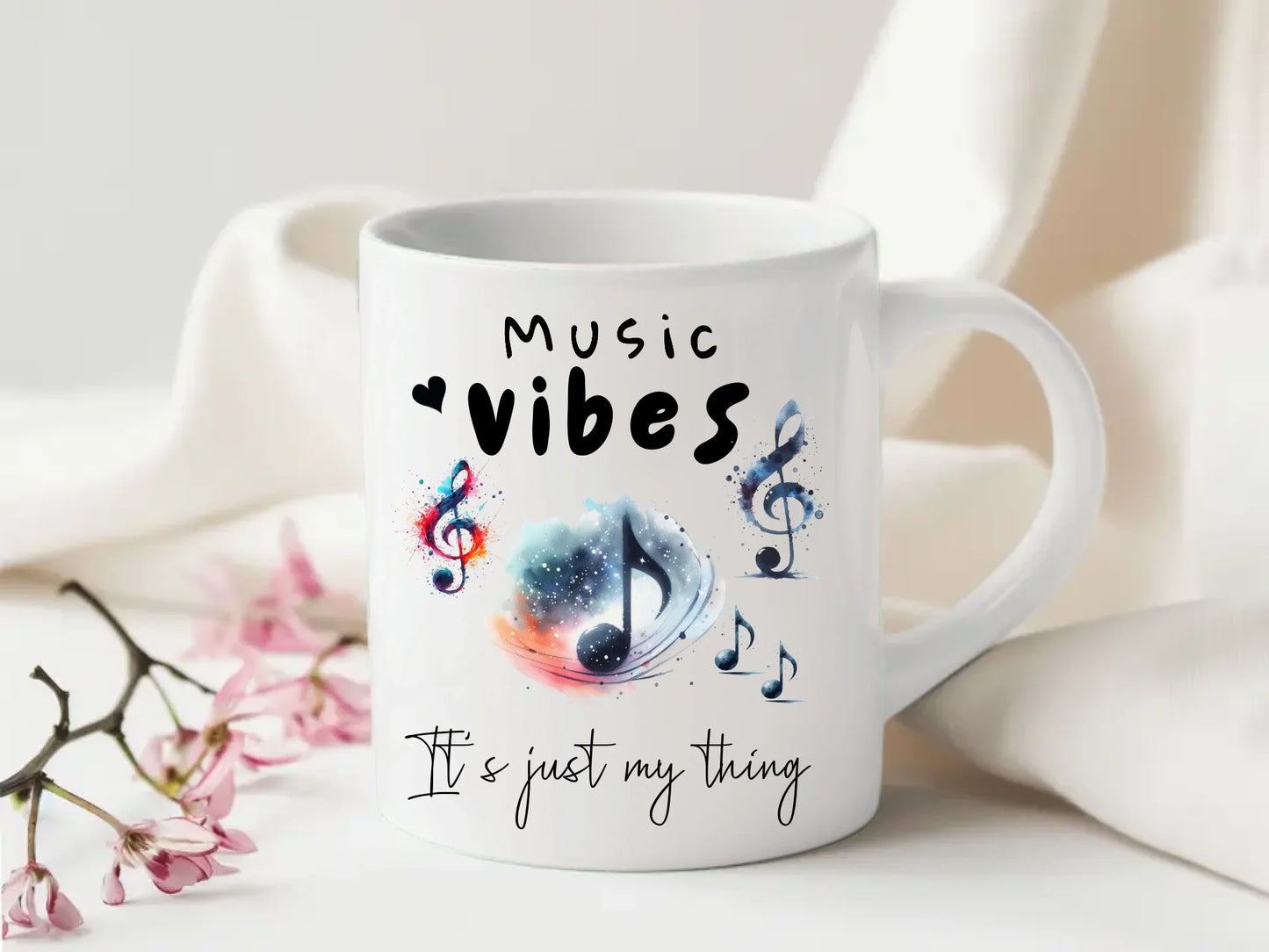 Vibrant Music Vibes Mug