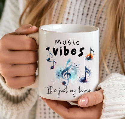 Colourful Music Mug