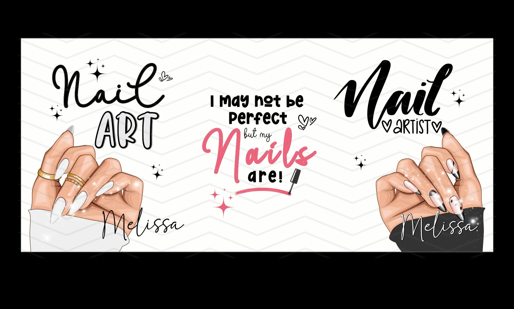 nail art salon gift mug
