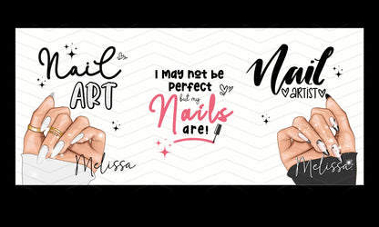 nail art salon gift mug