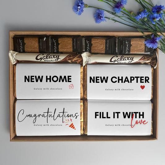 New home chocolate gift box UK housewarming congratulations gift set