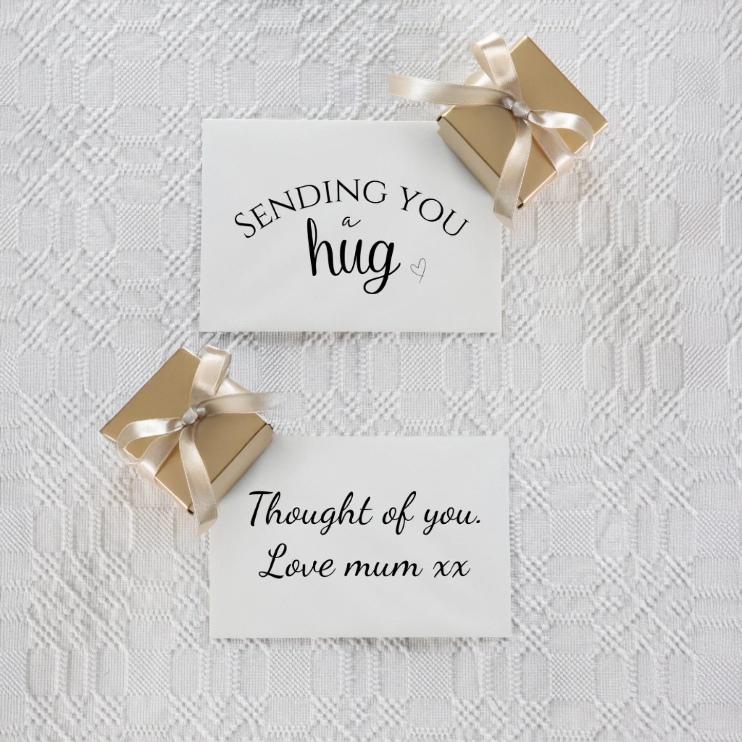 sending hug message