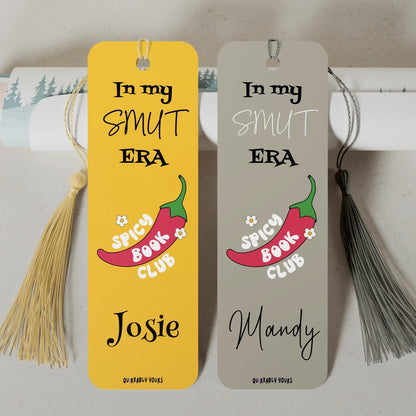 Fun romance reader bookmark personalised