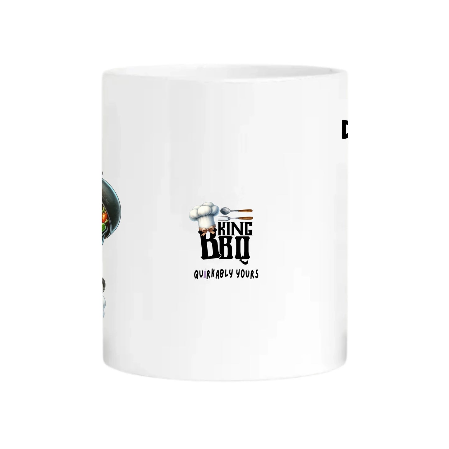 Grill master mug with name
