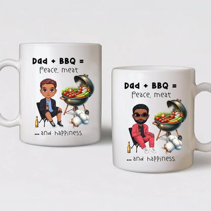 Personalised BBQ Dad Mug