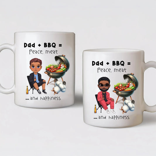 Personalised BBQ Dad Mug