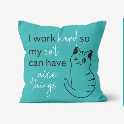 Custom cushion for cat owners