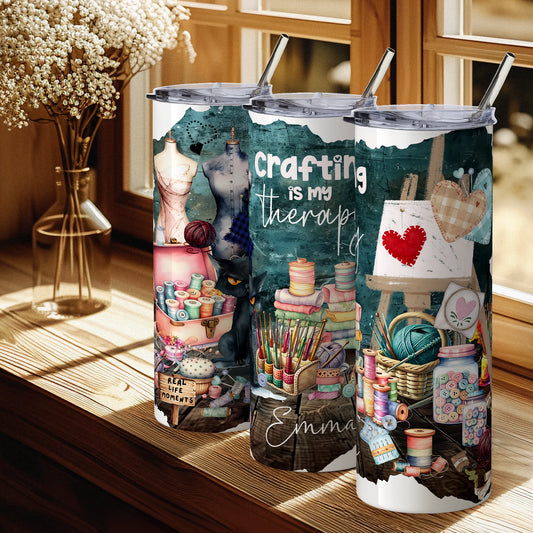 Hot & cold insulated cup for crafters