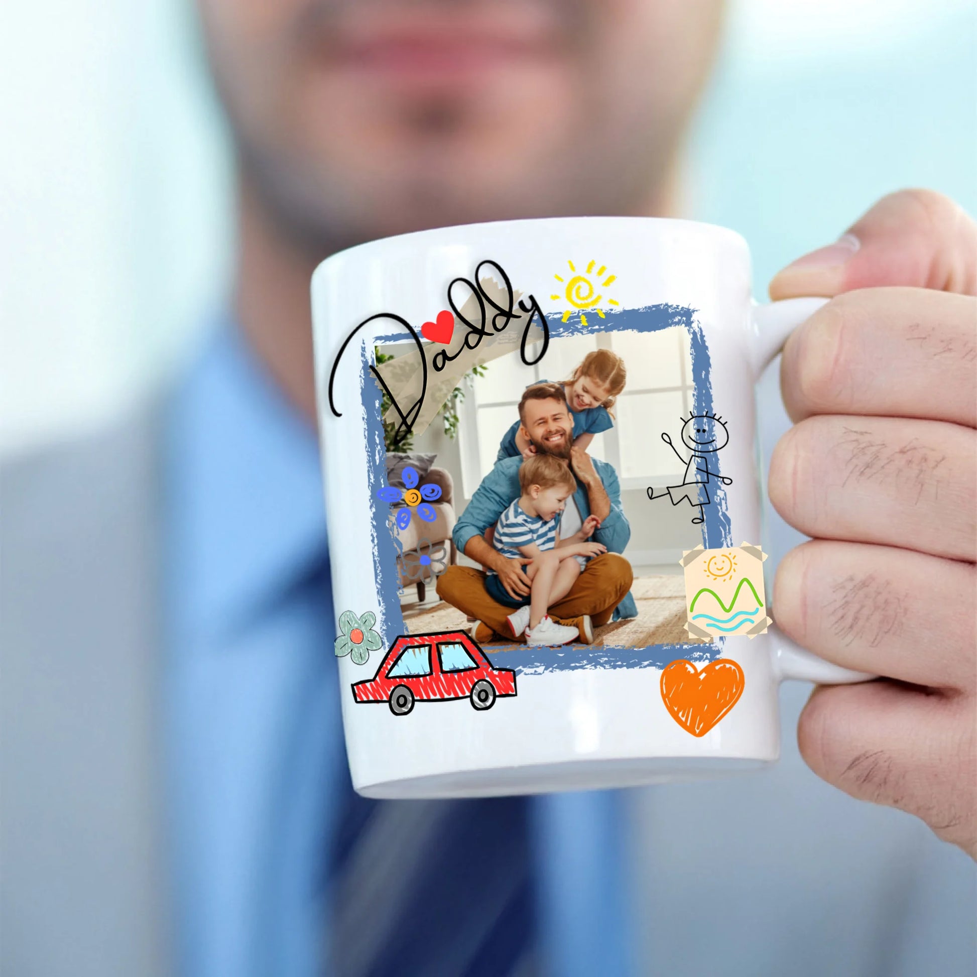 Personalised photo mug for Father’s Day