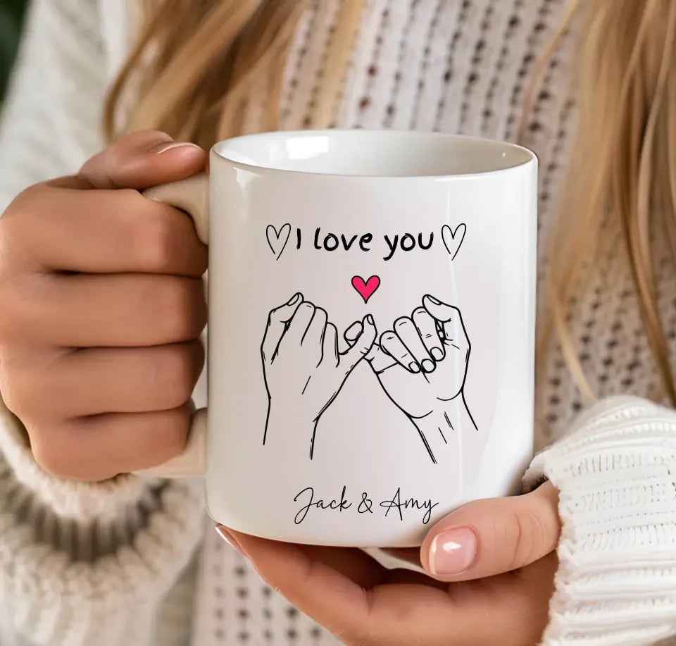 Personalised Romantic Mug
