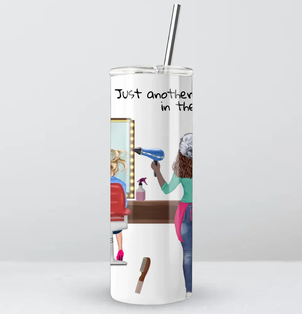 Custom Hairdresser Tumbler with Name