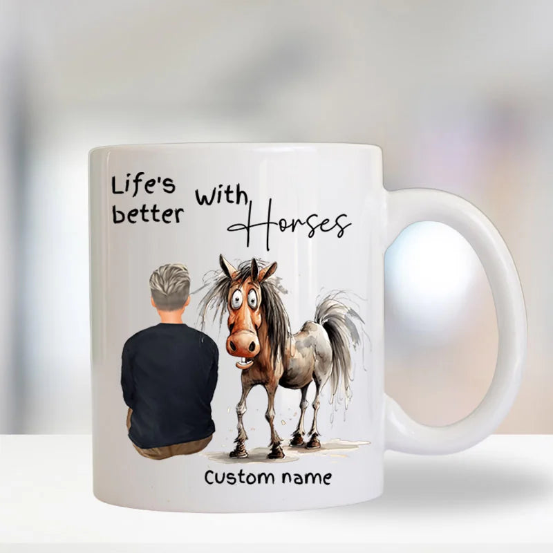 Life's Better with Horses Mug