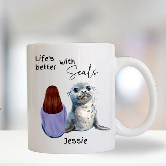 Life’s Better with Seals mug