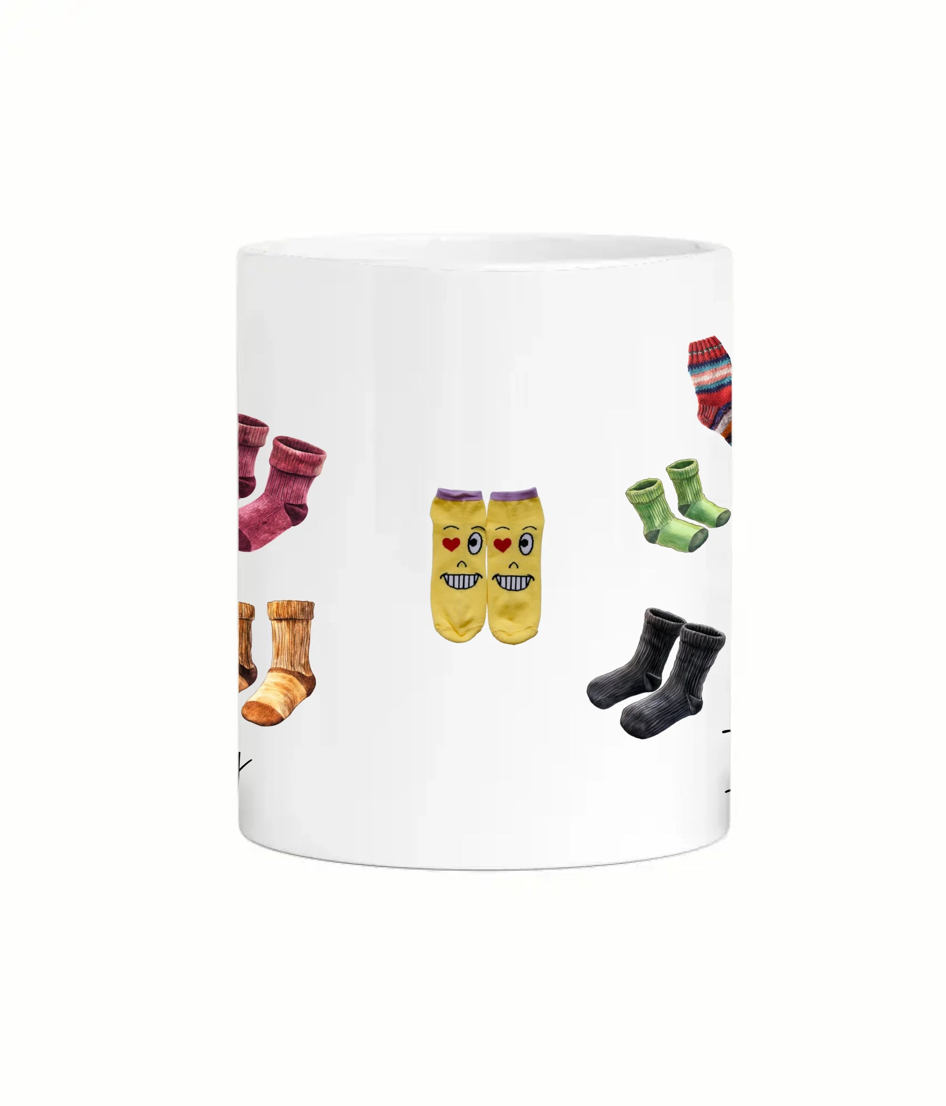 Fun Sock Mug Design