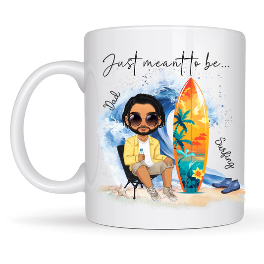 Personalised surfing mug